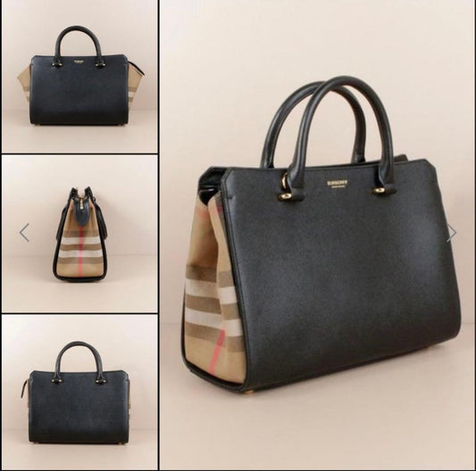 BURBERRY 2-Way Tote Bag/Handbag #QY8637