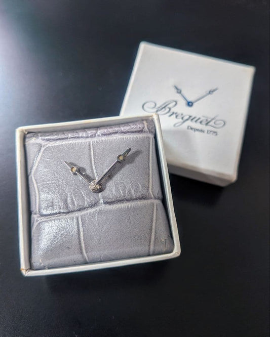 Breguet lapel pin, pure silver, Swiss exhibition #QY5LAE