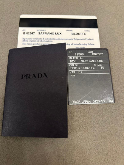 PRADA Galleria Saffiano Leather Handbag Black BN2274 #QYK6DG