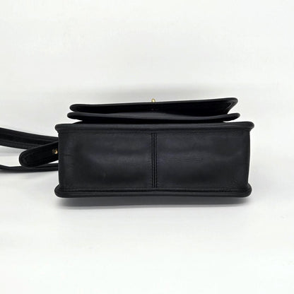 1190 COACH Rambler Turnlock Bag Black #QYGID1