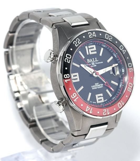 Ball Watch Roadmaster Pilot GMT DG3038A-S1CJ-BK Titanium Watch (Limited #QYK5IA