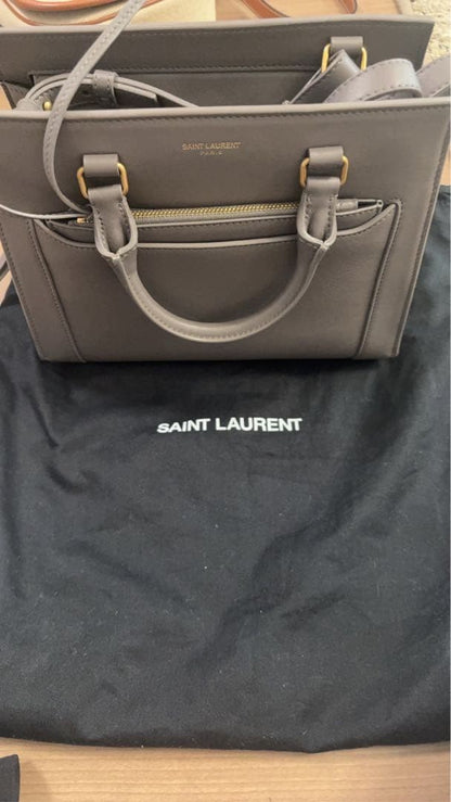 SAINT LAURENT handbag, gray. #QYL2DE