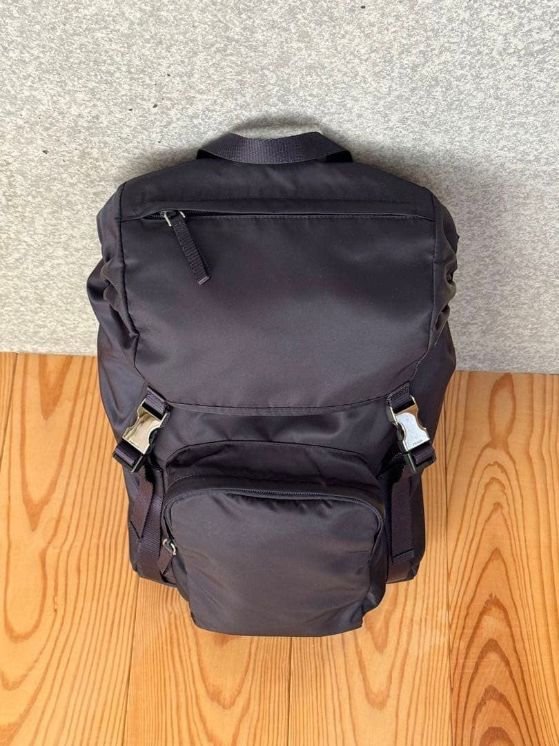 PRADA Backpack Nylon Navy 2014 #QYJIU0
