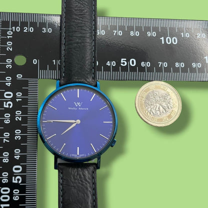 Wellymark Men's Watch, Waterproof, Quartz #QYAQCU