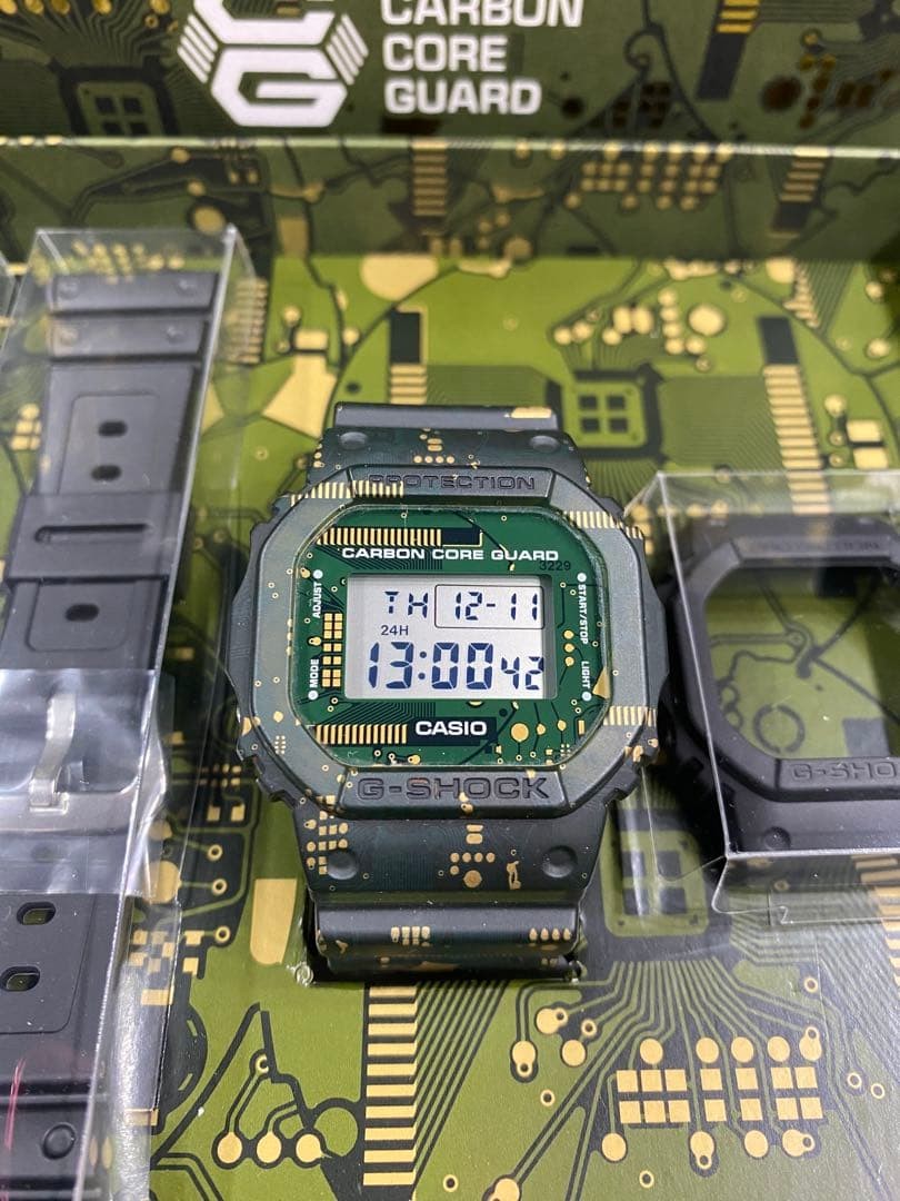 CASIO G-SHOCK DWE-5600CC with replacement bezel C007140 #QYAIUD
