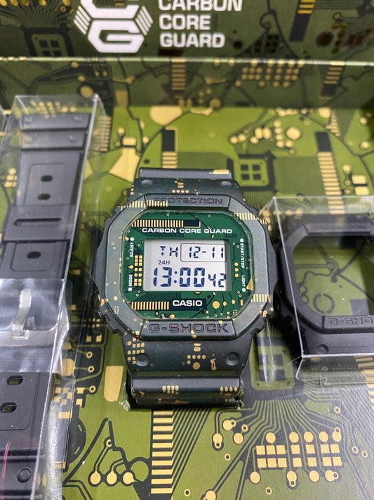 CASIO G-SHOCK DWE-5600CC with replacement bezel C007140 #QYAIUD