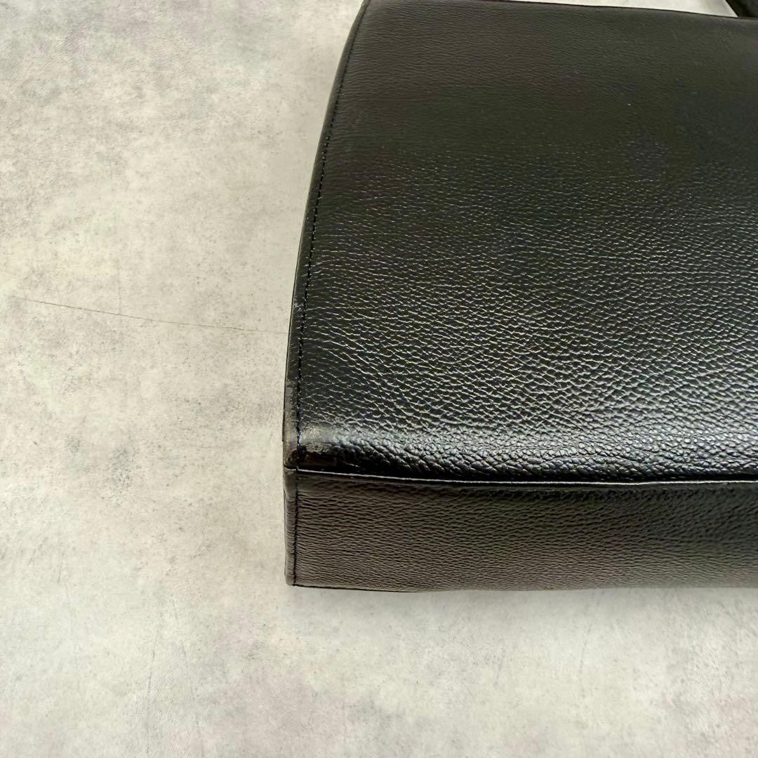 Yves Saint Laurent Hand bag black logo #QY904D