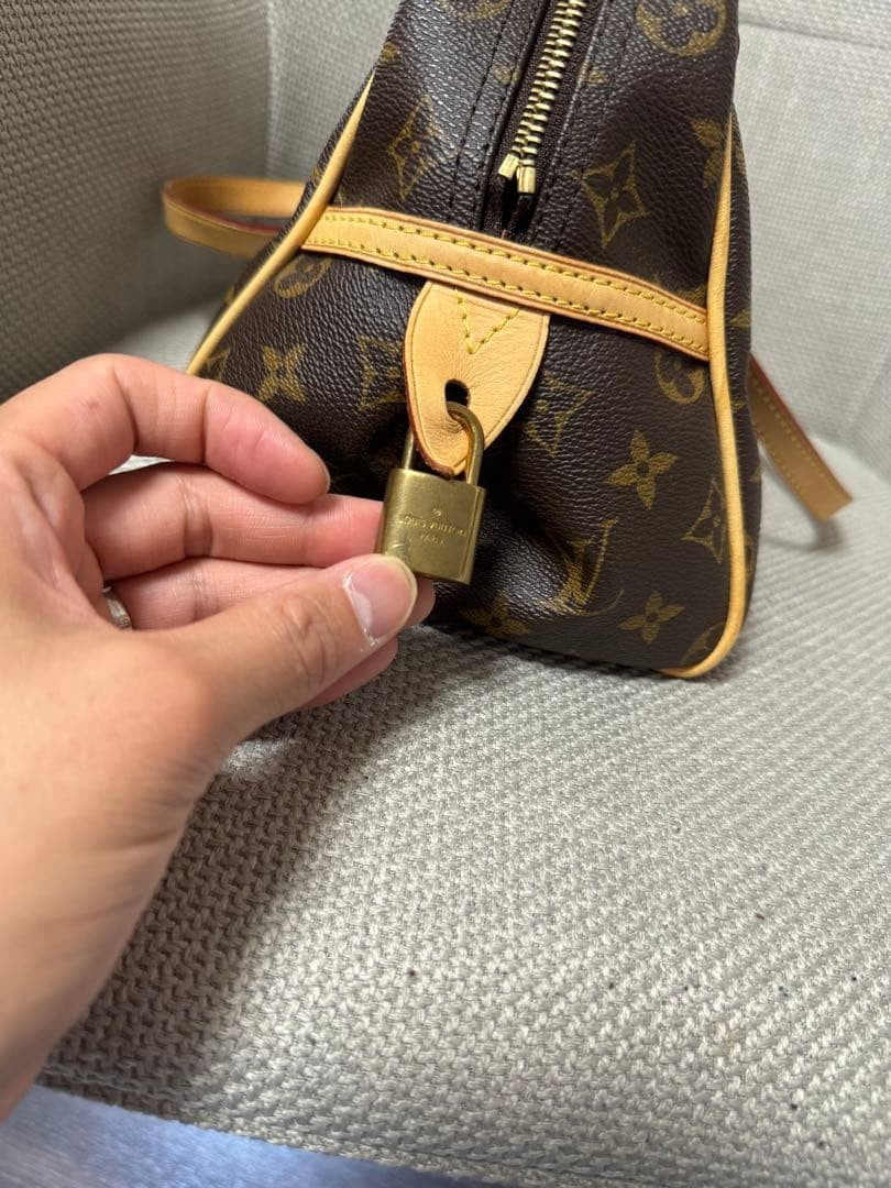 LOUIS VUITTON Monogram Handbag Monogram Canvas Women #QY61EZ