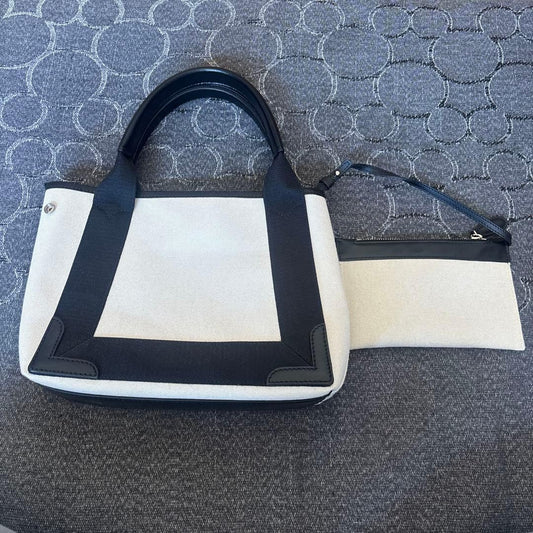 BALENCIAGA Canvas Tote Bag with Pouch #QY43UG