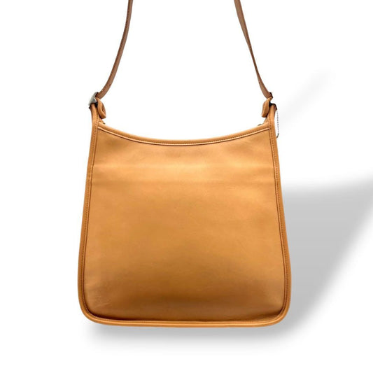 COACH Old Coach Leather Shoulder Bag Brown Women #QYHSRG