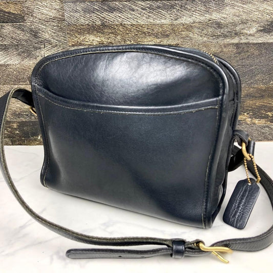 Classic Old Coach Leather Shoulder Bag 9087 #QY4Q4O