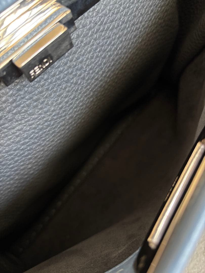 FENDI Peekaboo Medium Cloudy Blue #QY09BJ