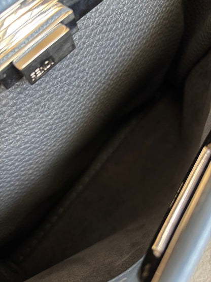 FENDI Peekaboo Medium Cloudy Blue #QY09BJ