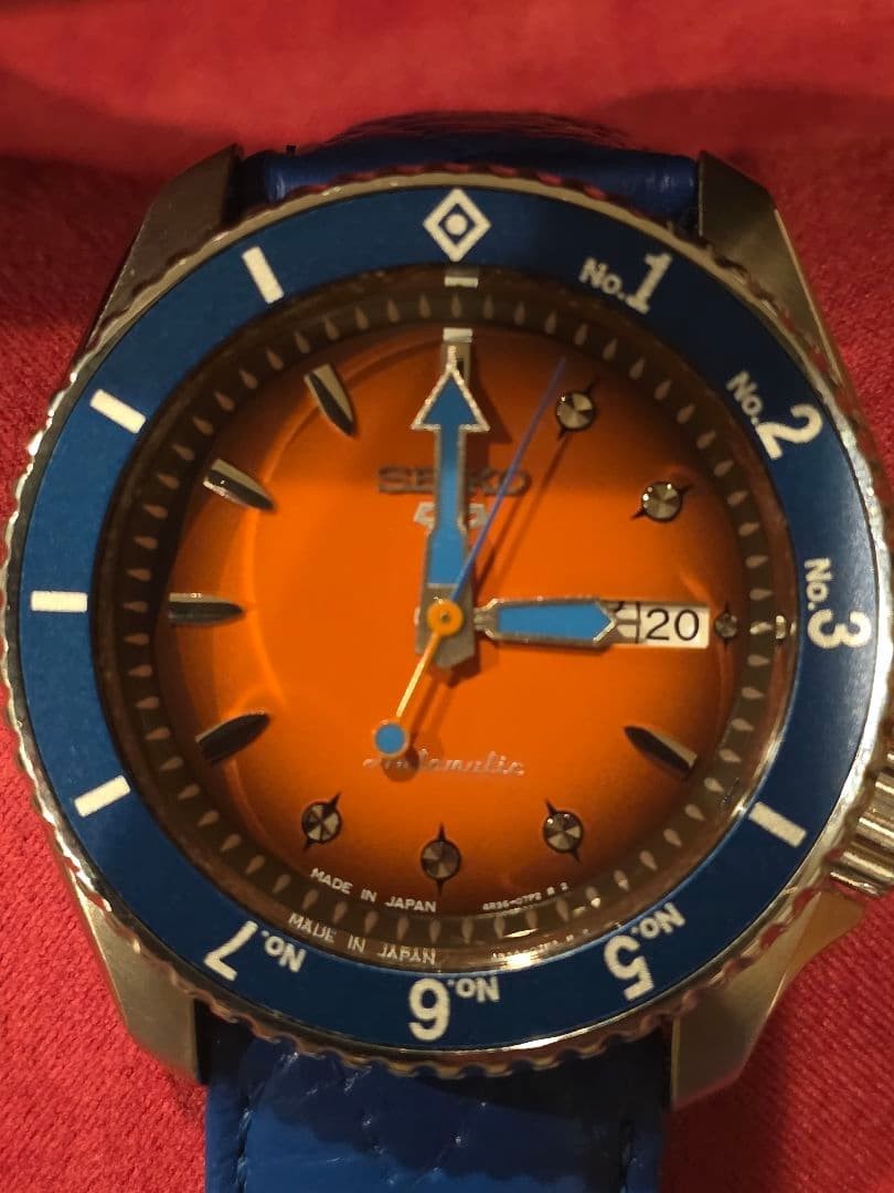 SEIKO 5 Sports JoJo Bizarre Adventure Mista Ltd 1000 SBSA031 #QY3VLC