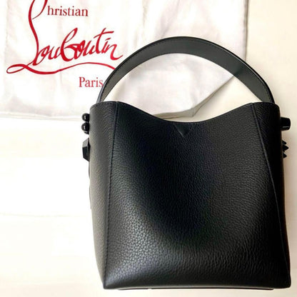 Christian Louboutin Black Tote Bag Used Mint #QYIV51