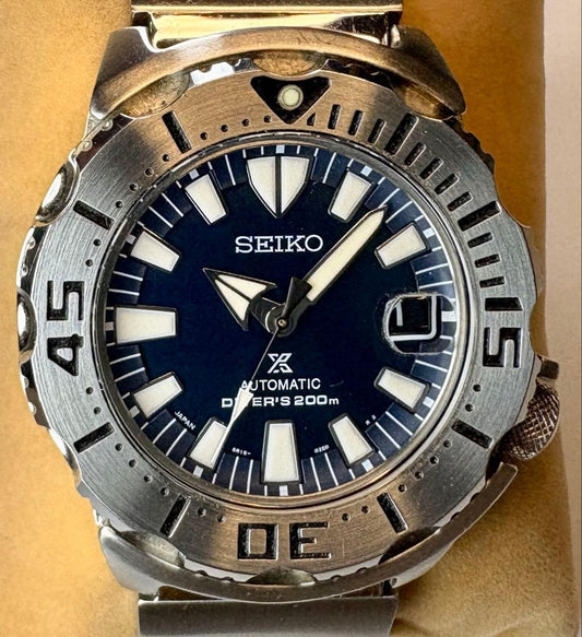 SEIKO PROSPEX Navy Monster SZSC003 6R15-02X0 #QY9NX7