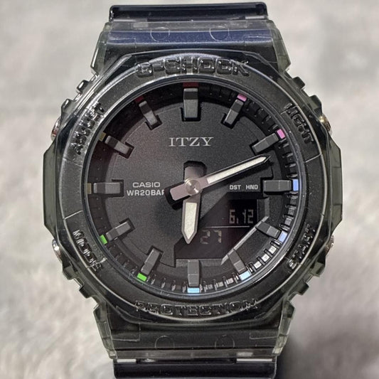 CASIO G-SHOCK ITZY Collaboration Skeleton Black Model #QY4QA9