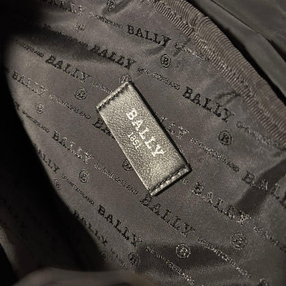 BALLY backpack Black Lambskin #QY1IHU