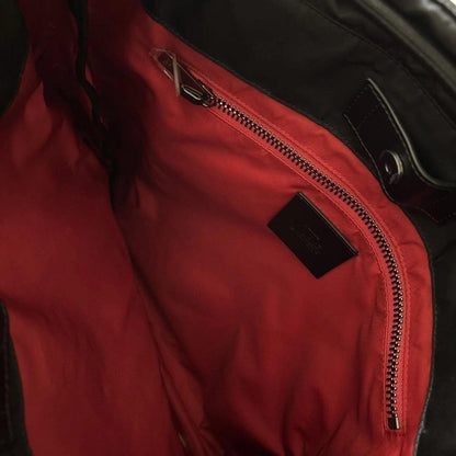 CHRISTIAN LOUBOUTIN Leather Backpack Black #QY2L97