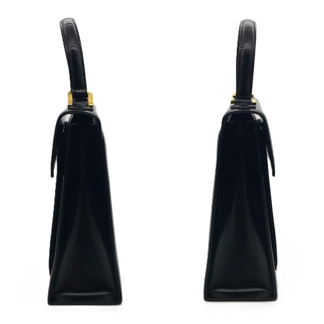 Yves Saint Laurent 2-way handbag, black #QYI105