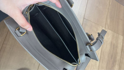SAINT LAURENT handbag, gray. #QYL2DE