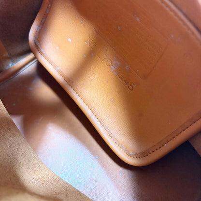 Old Coach 4145 Glovetanned Leather Brown Shoulder Bag Large Capacity #QYFVIQ