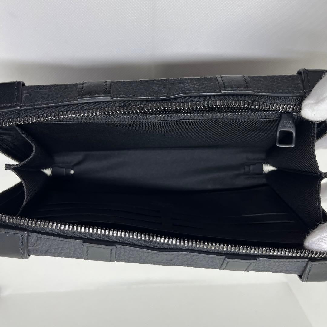 LOUIS VUITTON Trunk Wallet Bag Monogram Men's Black M80224 #QY0V5F