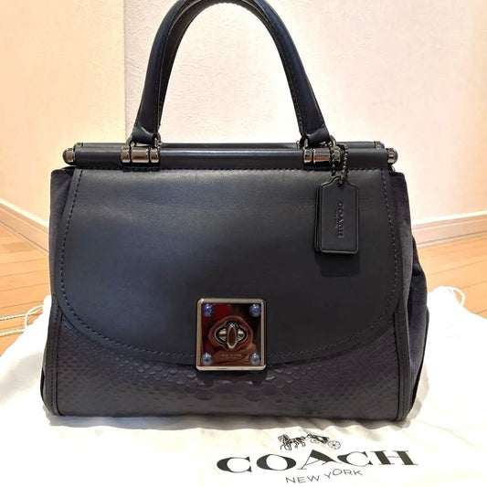 COACH bag Blue #QYCGRG