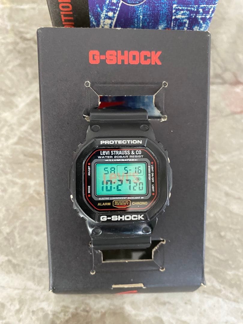 ️ ️ G-Shock × Levi Strauss & Co #Qyjb5J