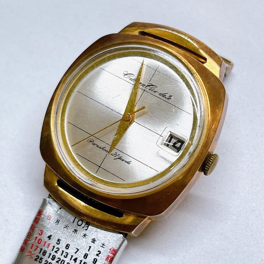 Citizen Ace Date ACD-13301, 1963 model, gold plated. #QYL810