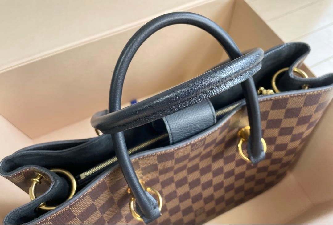 LOUIS VUITTON Riverside Epi Leather Handbag #QY69IJ
