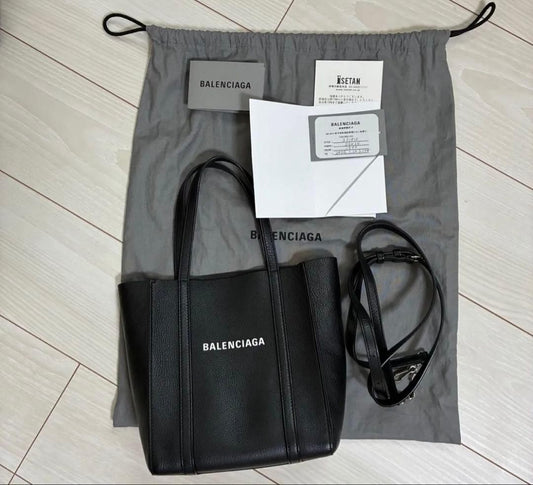 BALENCIAGA Everyday XXS Mini Tote Shoulder Bag Receipt Card #QY5587