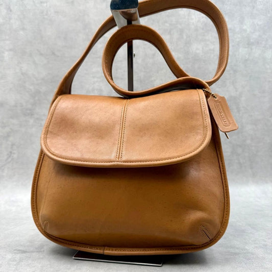 COACH Old Coach Classic Glovetanned Leather Shoulder Bag #QYJQJI