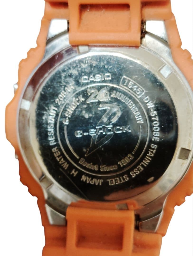 G-SHOCK DW-5700BE BEAMS Model Orange Collaboration #QY5DYP