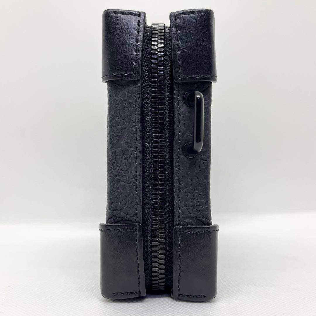 LOUIS VUITTON Trunk Wallet Bag Monogram Men's Black M80224 #QY0V5F