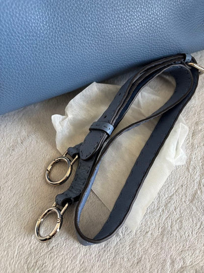 FENDI Peekaboo Medium Cloudy Blue #QY09BJ