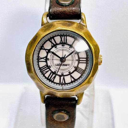 LEO CRAFT Handmade Leather Watch 4490 #QY0V71