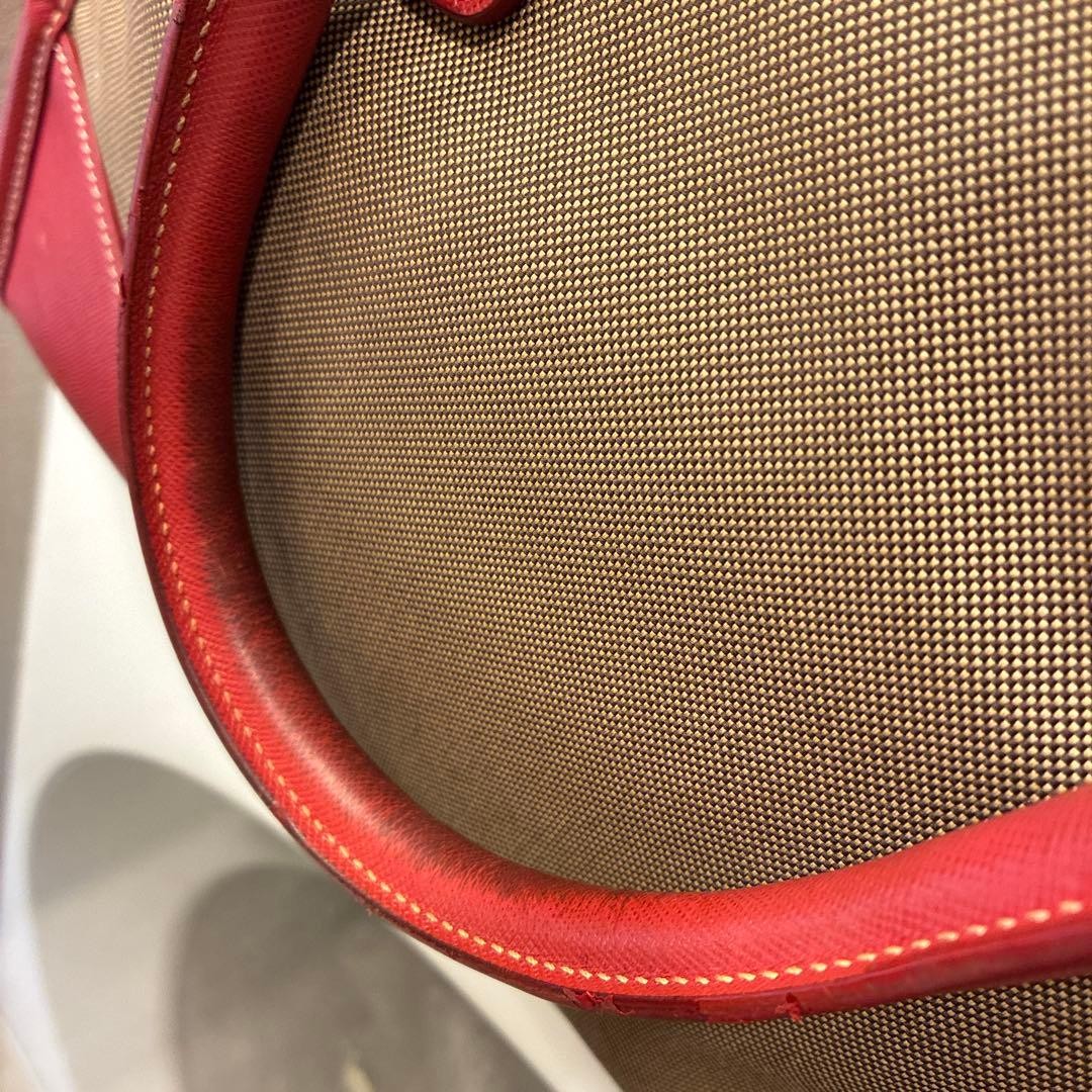 PRADA BN2288 Canapa Canvas Shoulder Bag #PGHLO8