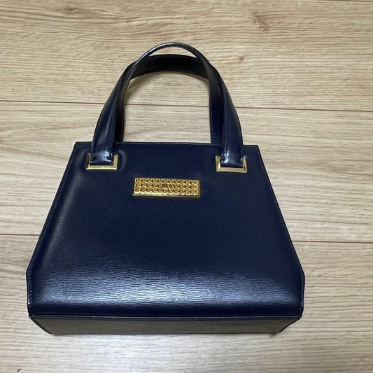 Classic Christian Dior handbag, navy #QYI135