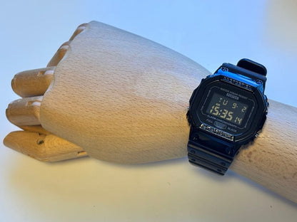 G-SHOCK x PORTER DW-5600VT Speed Black Ltd 1000 Reverse LCD #QY2DXX