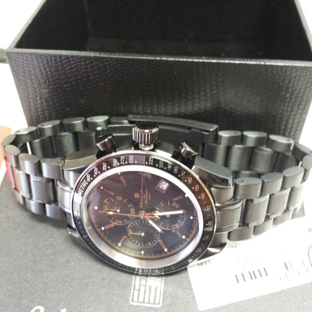 IP coating full black / Center chronograph installed Production model #PF262E