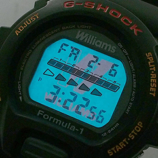 CASIO G-Shock 1 Williams-Renault Collaboration Model Quartz Men's #QY42TO