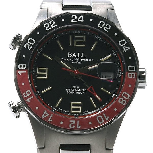 Ball Watch Roadmaster Pilot GMT DG3038A-S1CJ-BK Titanium Watch (Limited #QYK5IA