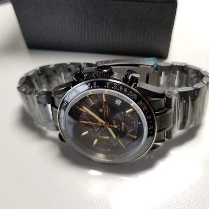 Full black/center chronograph production model #PFHDC3