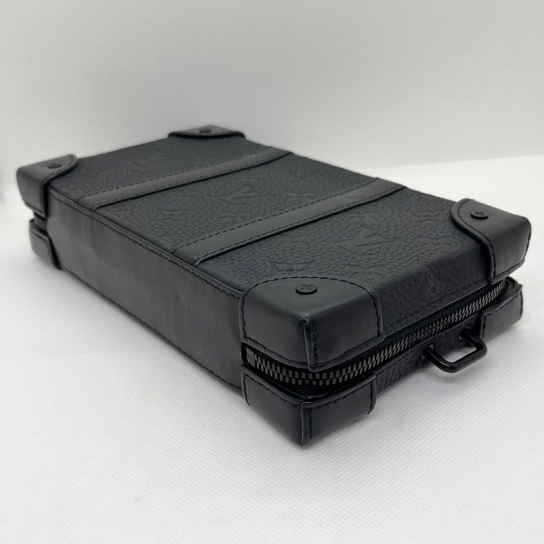 LOUIS VUITTON Trunk Wallet Bag Monogram Men's Black M80224 #QY0V5F
