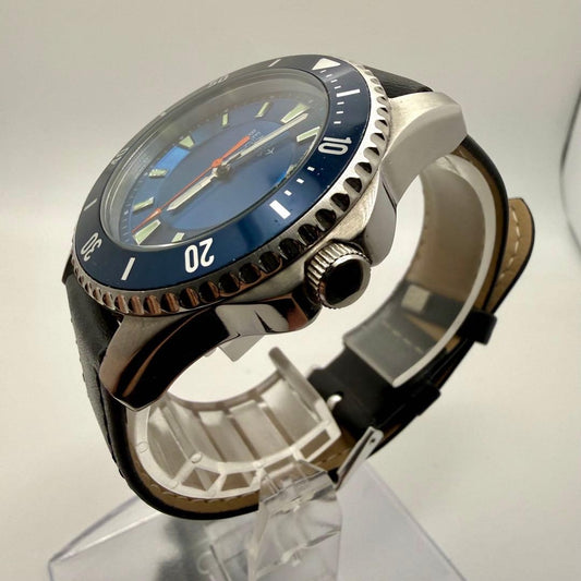 BEAMS x ANA Men's Diver's Watch, Blue Dial #QY0UZ0