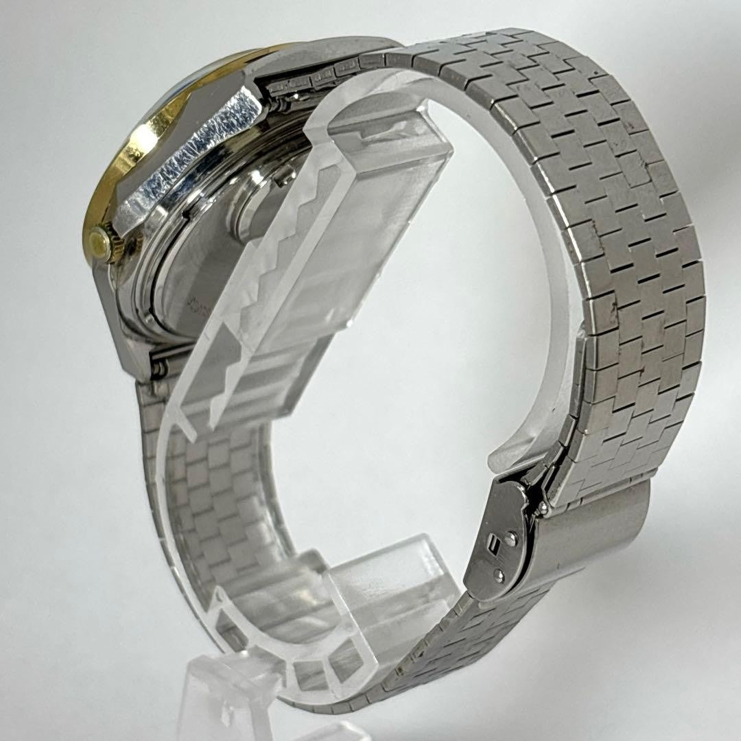 1973 Seiko 38 Quartz, Navy Blue Cut Glass #QY2D9S