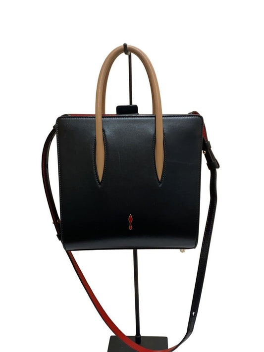 Christian Louboutin Paloma Mini 2-Way Studded Leather Handbag, Black (So #QYK5C2