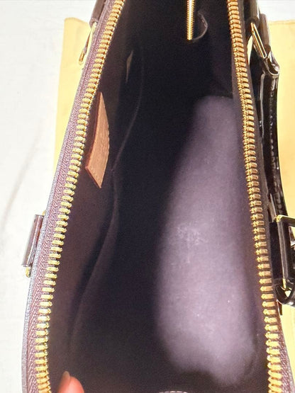 LOUIS VUITTON Alma PM Vernis #QYFNSU