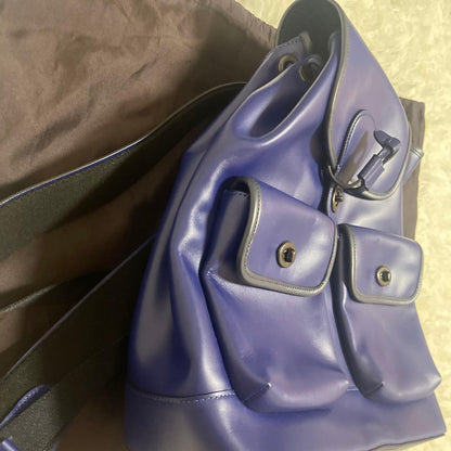 COACH Men's Blue Backpack C2902 #QYGQ6A